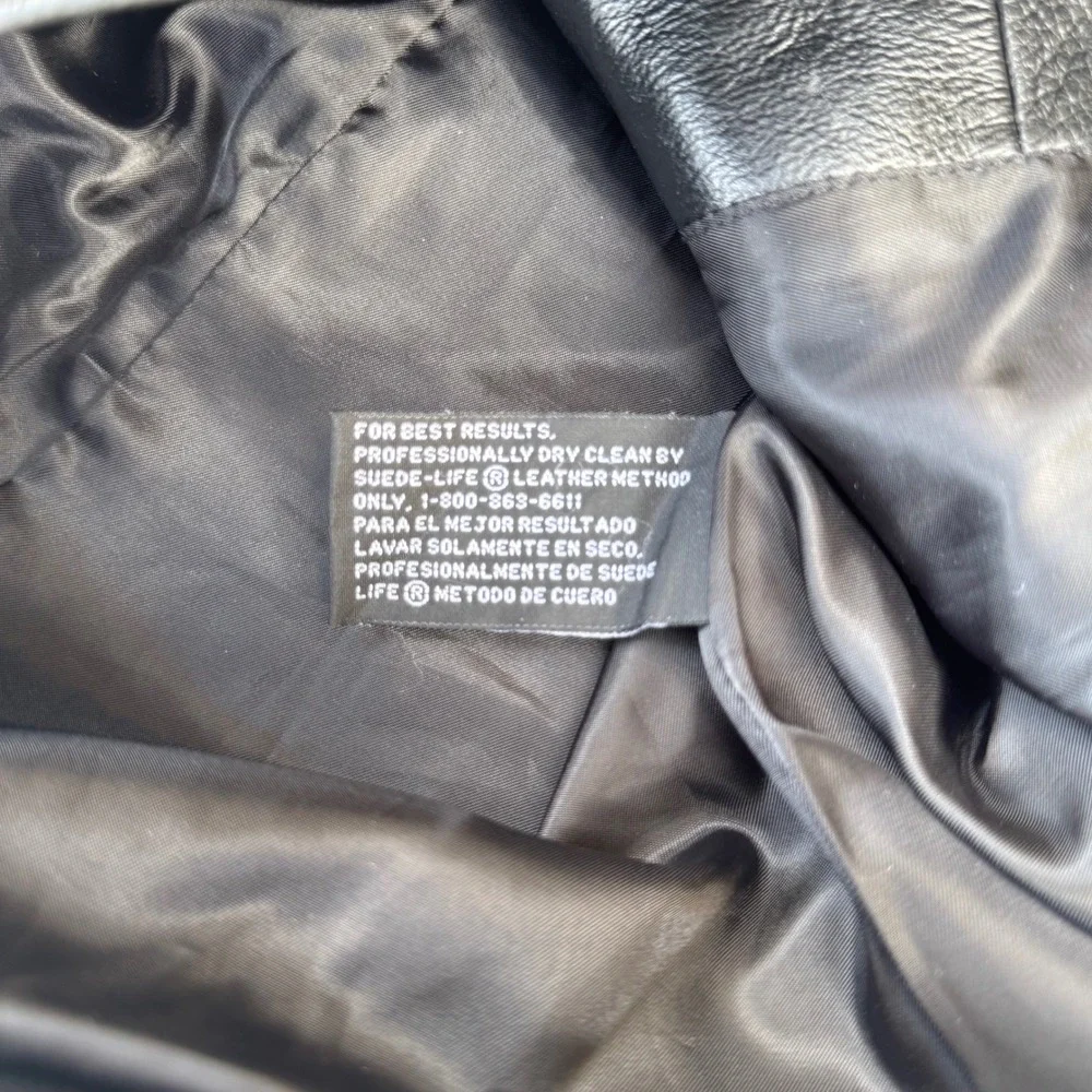 Worthington black leather